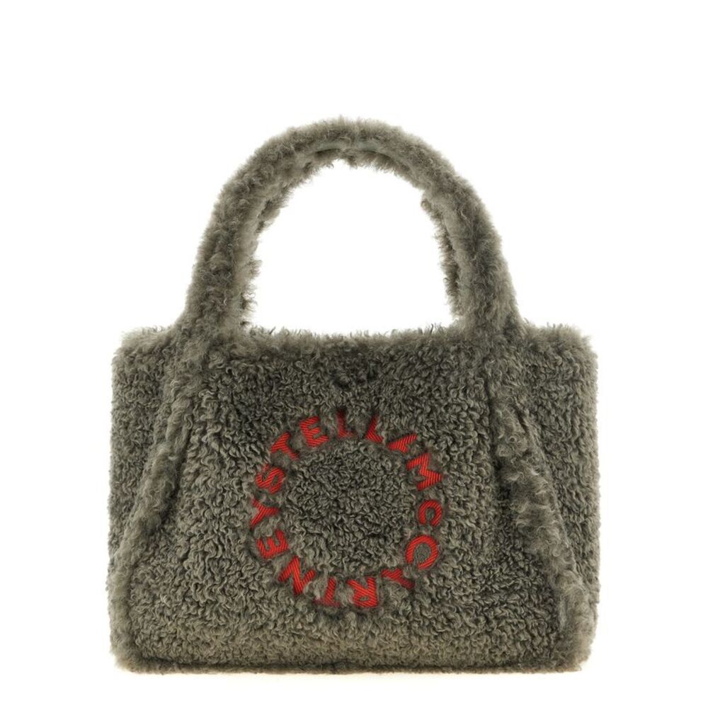 Stella McCartney Gray Polyester Tote Women's Bag